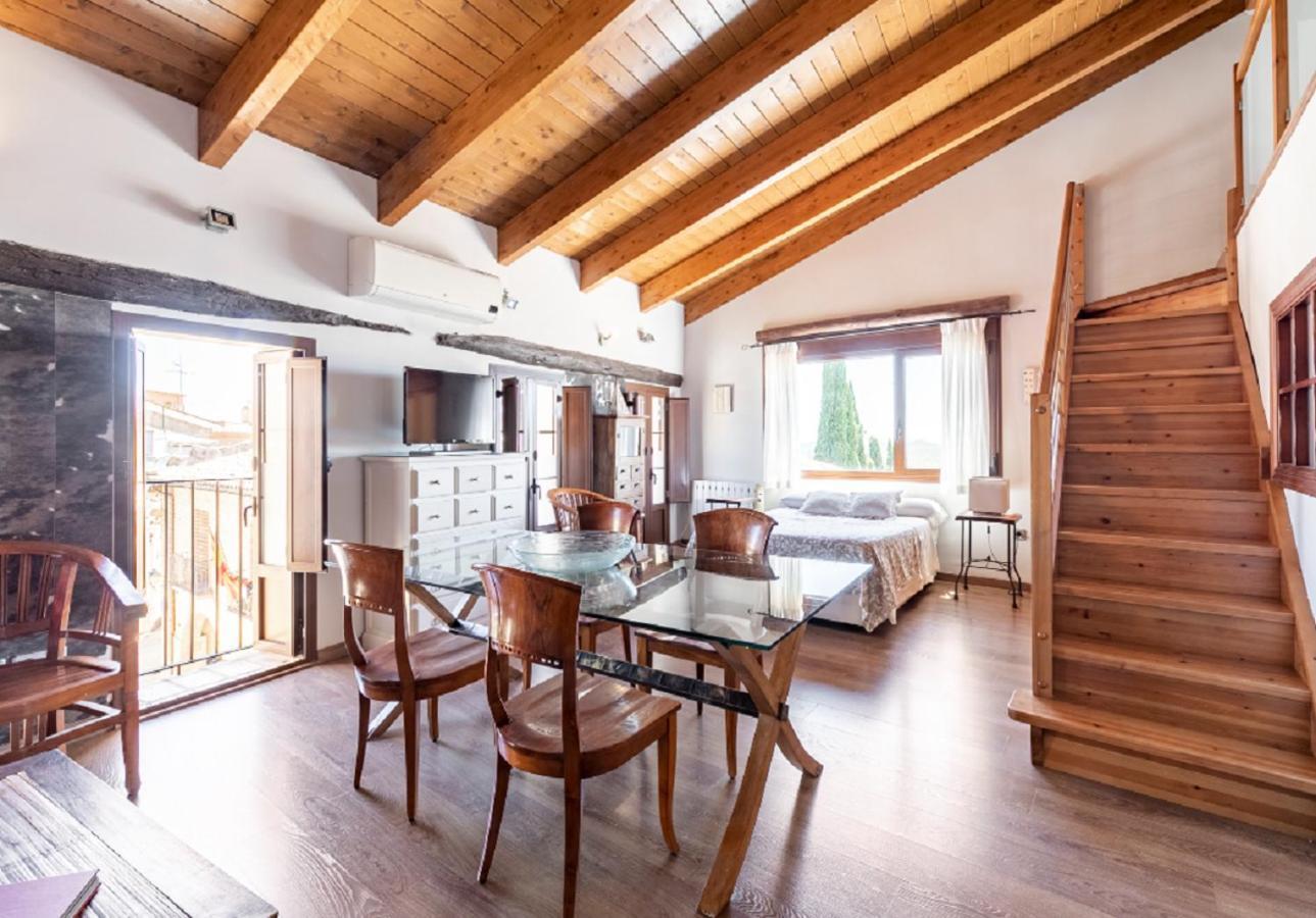 Apartamentos Vino Tinto Y Restaurante Tomate Rosa Adahuesca Zewnętrze zdjęcie